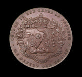 1900 South African War Transvaal Souvenir 38mm Bronze Medal - By Fenwick
