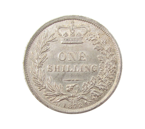 Victoria 1872 Shilling - EF