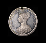 1838 Queen Victoria Coronation 35mm Medal - By Barber