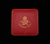 1937 George VI Coronation 57mm Silver Medal - Cased