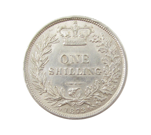 Victoria 1873 Shilling - EF