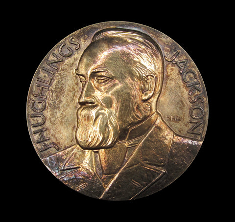 1987 Royal Society of Medicine Hughlings Jackson 58mm Silver Medal - By Metcalfe