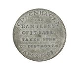 1801 Admiral Nelson Battle Of Copenhagen 20mm Medalet