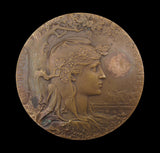 France 1900 Paris Universal Exposition 64mm Medal - By Chaplain