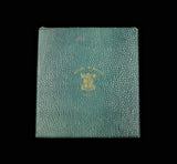 George VI 1951 10 Coin Cased Proof Set - Crown To Farthing