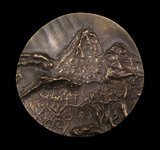 2022 British Art Medal Society 'Support and Resistance' Medal - By Liz Dew