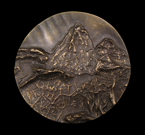 2022 British Art Medal Society 'Support and Resistance' Medal - By Liz Dew