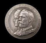 1911 George V Coronation 52mm Silver Medal - By Toft