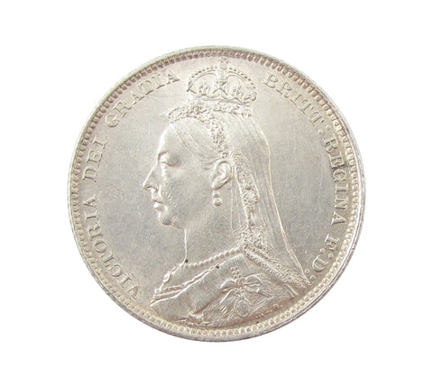 Victoria 1892 Shilling - EF