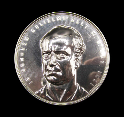 2007 Royal College of Physicians London William Baly 57mm Silver Prize Medal