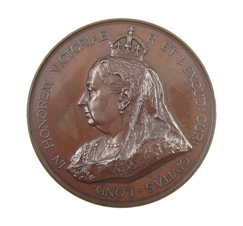 1897 Diamond Jubilee of Victoria 76mm Bronze Medal - By Bowcher