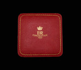 1953 Elizabeth II Coronation 57mm Silver Medal - By Spink & Son