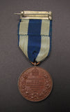 1897 Victoria Diamond Jubilee Bronze Medal On Ribbon By Emptmeyer - Cased