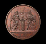 France 1806 Napoleon Confederation of the Rhine 41mm Medal - By Andrieu