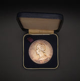 1977 Elizabeth II Jubilee 51mm Silver Medal