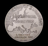 1980 Federation of European Biochemical Societies Hans Krebs 71mm Silver Medal