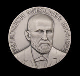 1980 The Biochemical Society CIBA 57mm Silver Prize Medal