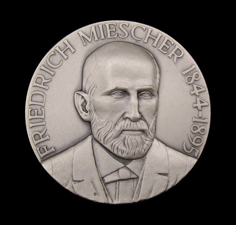 1980 The Biochemical Society CIBA 57mm Silver Prize Medal