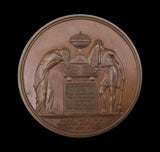 1817 Death Of Princess Charlotte Cased Set of 3 Medals