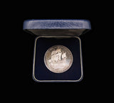 1970 Mayflower 350th Anniversary 38mm Silver Medal - By Pinches