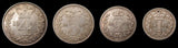 Victoria 1845 Full Maundy Set