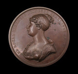 1817 Death Of Princess Charlotte Cased Set of 3 Medals