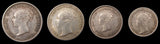 Victoria 1845 Full Maundy Set