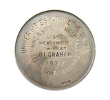 1932 University Of London Boxing Club 39mm Silver Medal