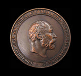1910 Death of Edward VII 38mm Bronze Medal - By Sale