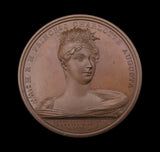 1817 Death Of Princess Charlotte Cased Set of 3 Medals
