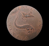 1794 Hampshire Emsworth Halfpenny Token - DH12b