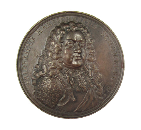 1690 Battle Of The Boyne Death Of Schomberg 49mm Medal - By Muller