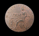 1794 Hampshire Emsworth Halfpenny Token - DH12b