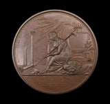 1817 Death Of Princess Charlotte Cased Set of 3 Medals