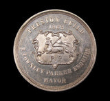 1862 Preston Guild 40mm Silvered Medal - By Moore