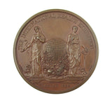 1884 International Health Exhibition Cased Bronze Medal - By Wyon