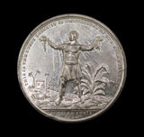 1834 Abolition Of Slavery 43mm Medal - By Davis