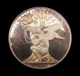 1838 Royal Scottish Academy 68mm Silver Prize Medal - By Wyon