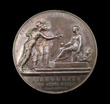 1838 Coronation Of Victoria Official Silver Medal - Cased