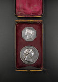 1772 Captain Cook's Resolution & Adventure 43mm Silver Medal & Arctic Medal