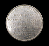 1834 Abolition Of Slavery 43mm Medal - By Davis