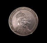 1902 Edward VII Coronation 26mm Silver Medal - By Sale