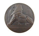 1924 British Empire Exhibition 51mm Bronze Medal - Cased