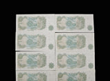 Bank Of England 11 x Consecutive Fforde £1 One Pound Notes - R53B 000001 - 000011