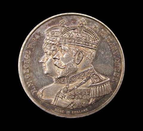 1911 George V Visit To Camberwell 32mm Medal - By Fenwick