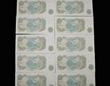 Bank Of England 11 x Consecutive Fforde £1 One Pound Notes - R53B 000001 - 000011