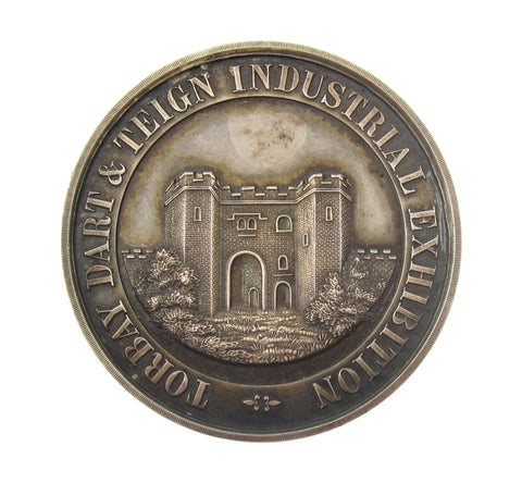 1888 Torbay, Dart & Teign Industrial Exhibition 45mm Silver Medal