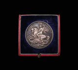 1908 Polytechnic Technical Schools 45mm Silver Medal - By Restall