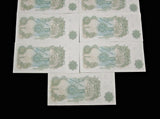 Bank Of England 11 x Consecutive Fforde £1 One Pound Notes - R53B 000001 - 000011
