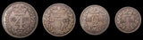Victoria 1855 Full Maundy Set